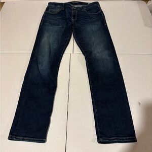 Mavi Jake Slim Leg Blue Denim Jeans Men’s Size 34x32 Dark Wash